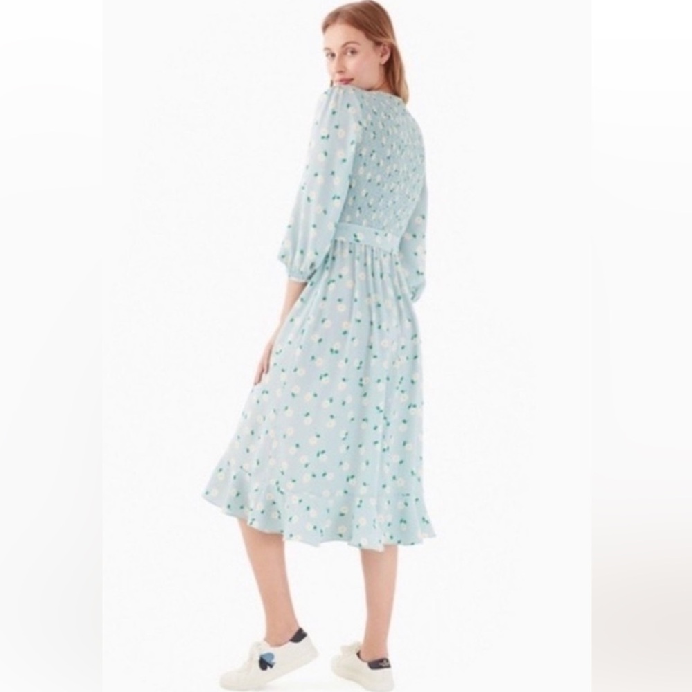 Dancing Aster Smocked Dress